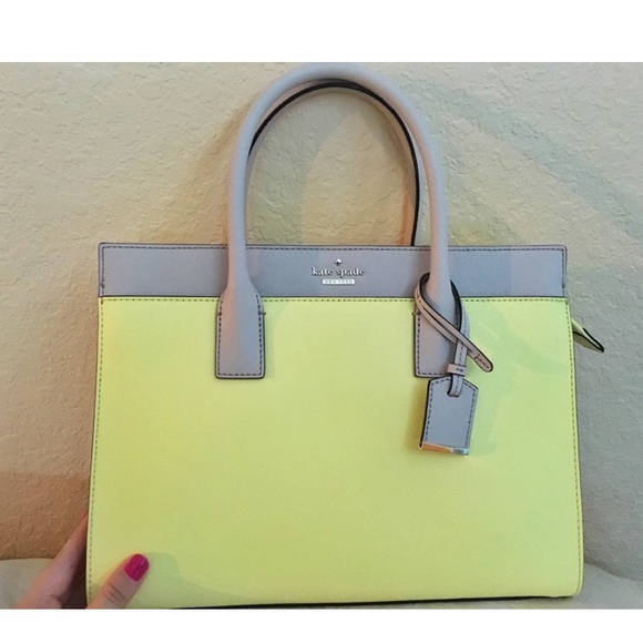 kate spade Handbags - Kate Spade Candace Yellow • VGUC 🌴